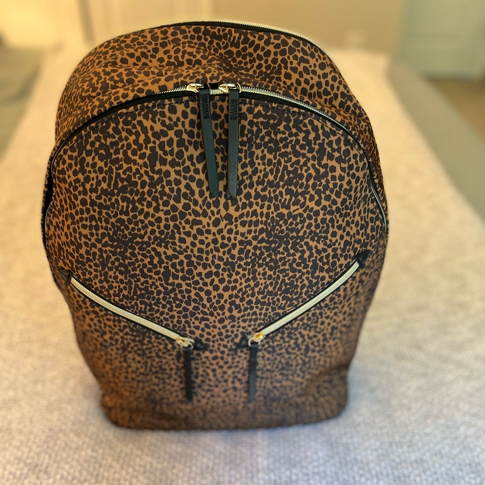 Stella & Dot Lady Boss Backpack in Leopard